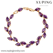 73583 Pulsera Xuping Fashion Woman con baño de oro